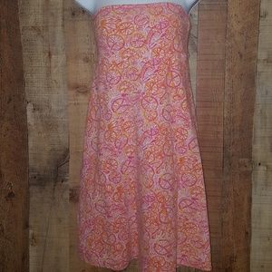 XS Lilly Pulitzer strapless dress